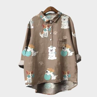 Abella™ - Blouse légère aux couleurs estivales