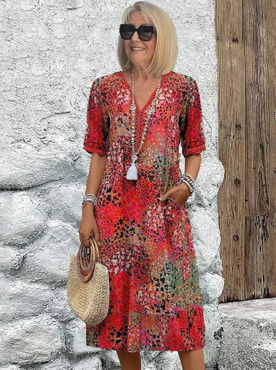 Francille™ - Robe mi-longue remarquable
