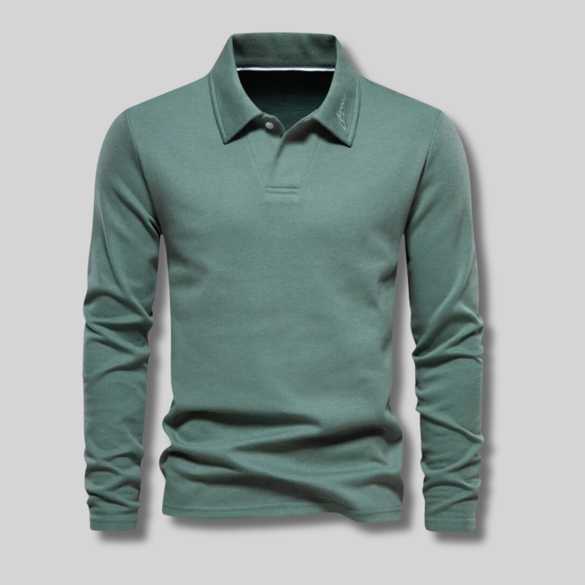 Vince™ - Polo homme élégant à manches longues
