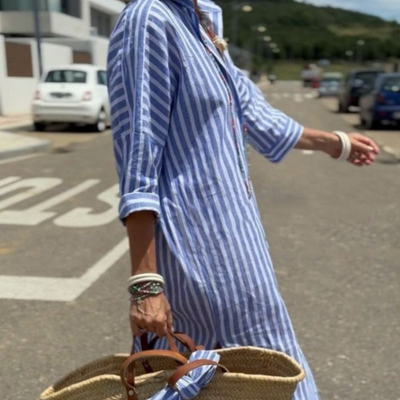 Marly™ - Robe d'été rayée