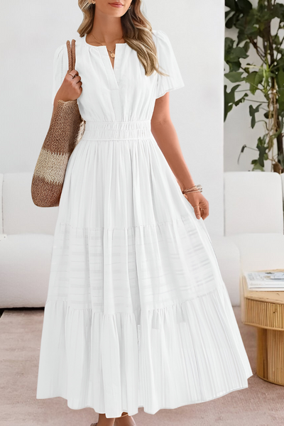 Elaina™ - Robe élégante à col en V