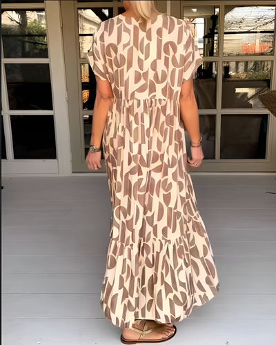 Septime™ - Robe Femme Décontractée à Col en V