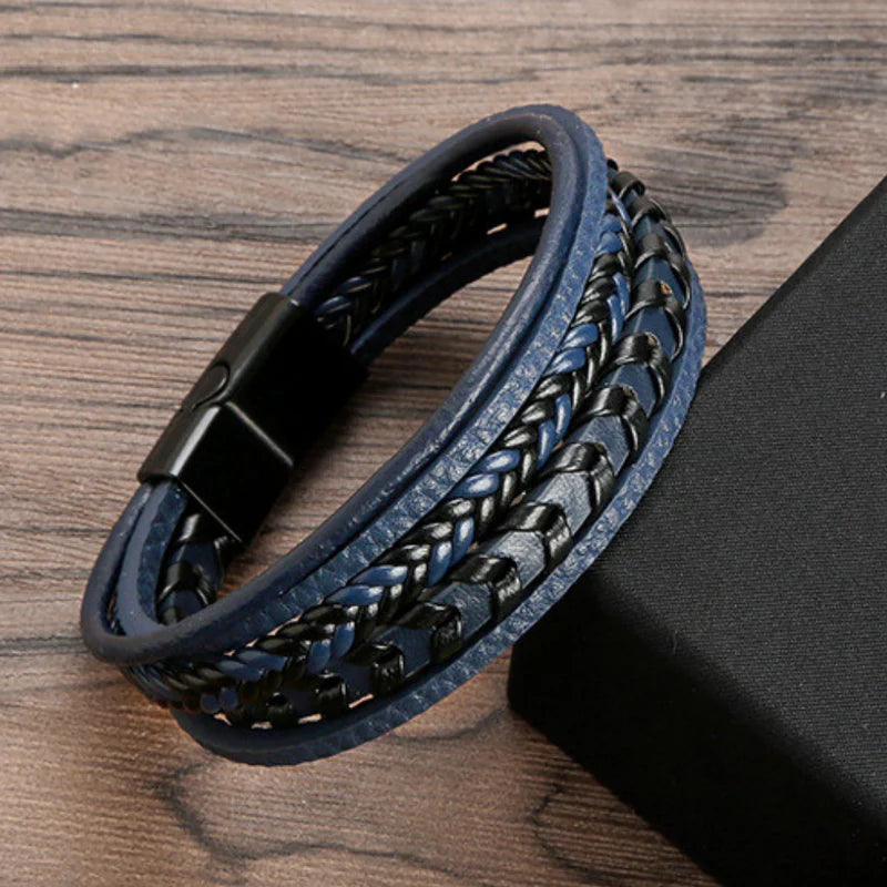 Dash™ - Bracelet en cuir tressé