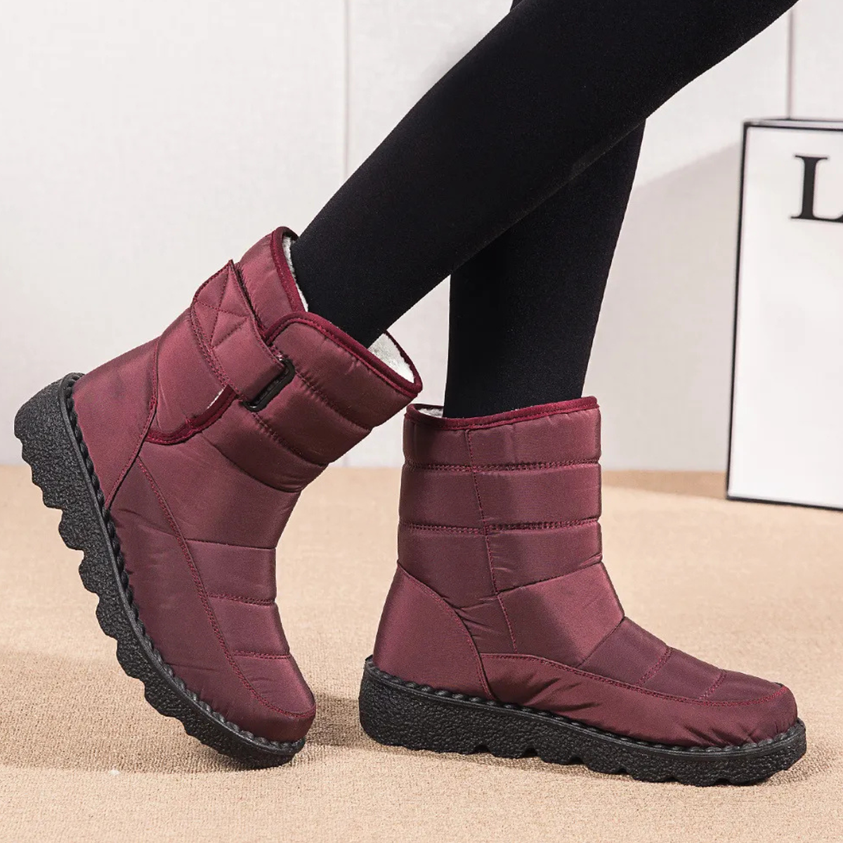 Alva™ – Bottes d’hiver femme confortables et chaudes