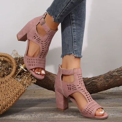 Cherita™ - Sandales romaines à talons