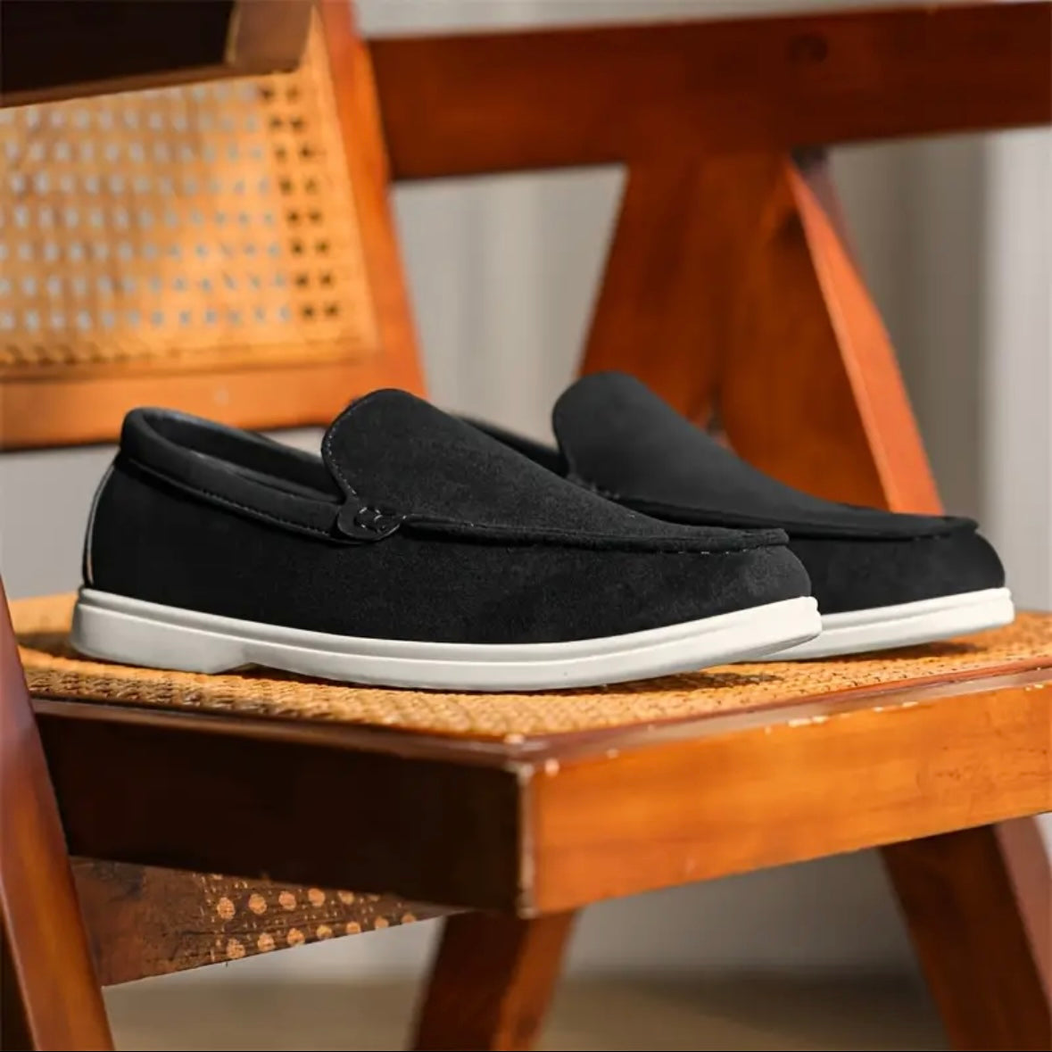 Charles™ - Vos élégants mocassins en suède