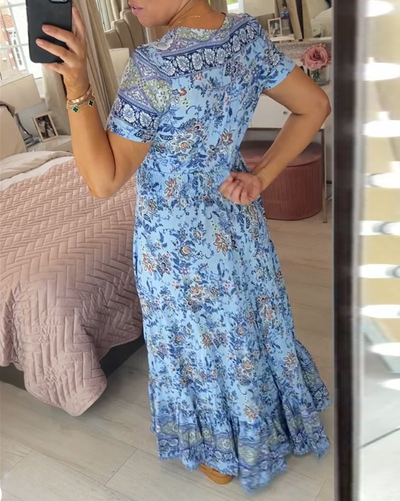 Mabelle™ - Robe fleurie élégante
