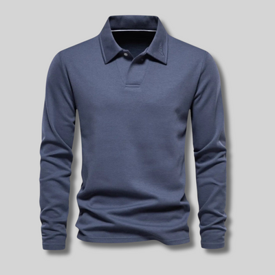 Vince™ - Polo homme élégant à manches longues