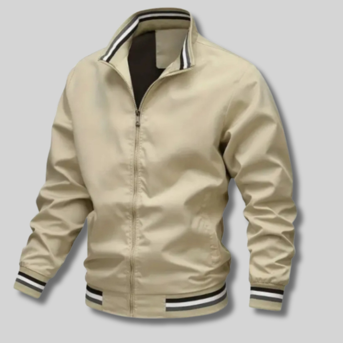 Henrik™ – Veste homme à col montant et finitions sportives