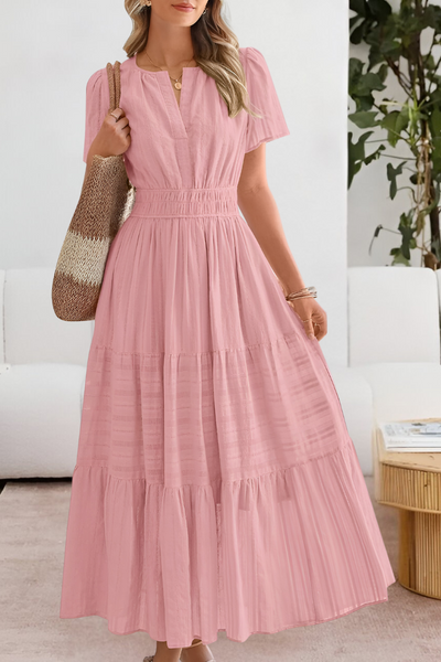 Elaina™ - Robe élégante à col en V