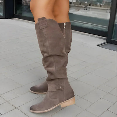 Gaby™ - Bottes en daim élégantes