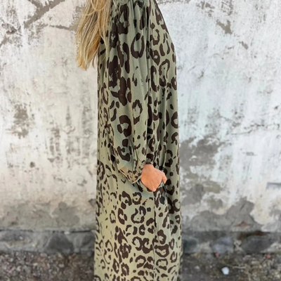 Paige™ - Robe Élégante à Imprimé Panthère