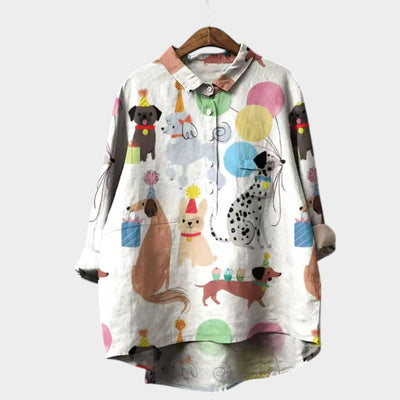 Abella™ - Blouse légère aux couleurs estivales
