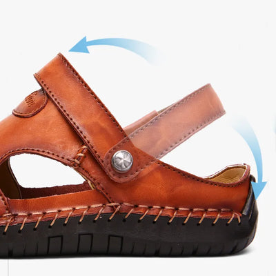 Maximus™ - Sandales d’été romaines en cuir