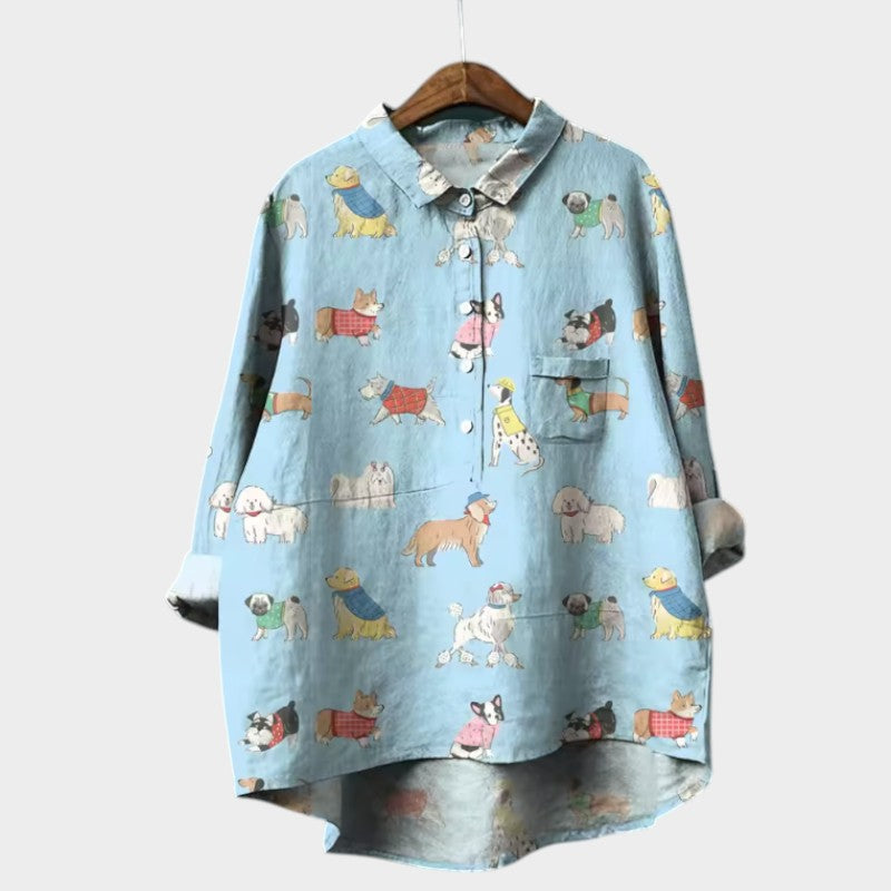 Abella™ - Blouse légère aux couleurs estivales