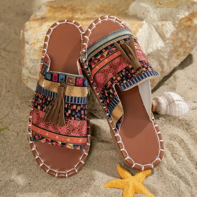 Nouel™ - Sandales bohèmes à franges