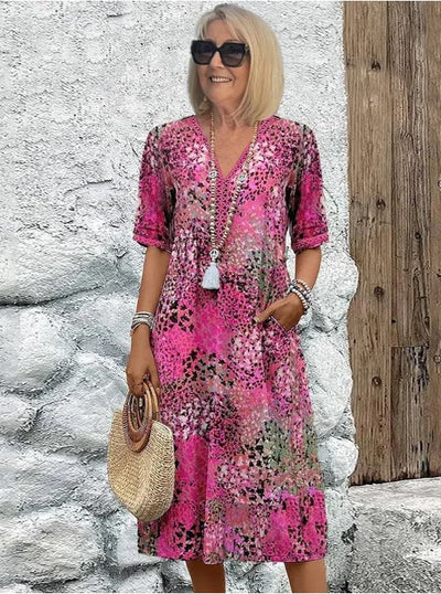 Francille™ - Robe mi-longue remarquable