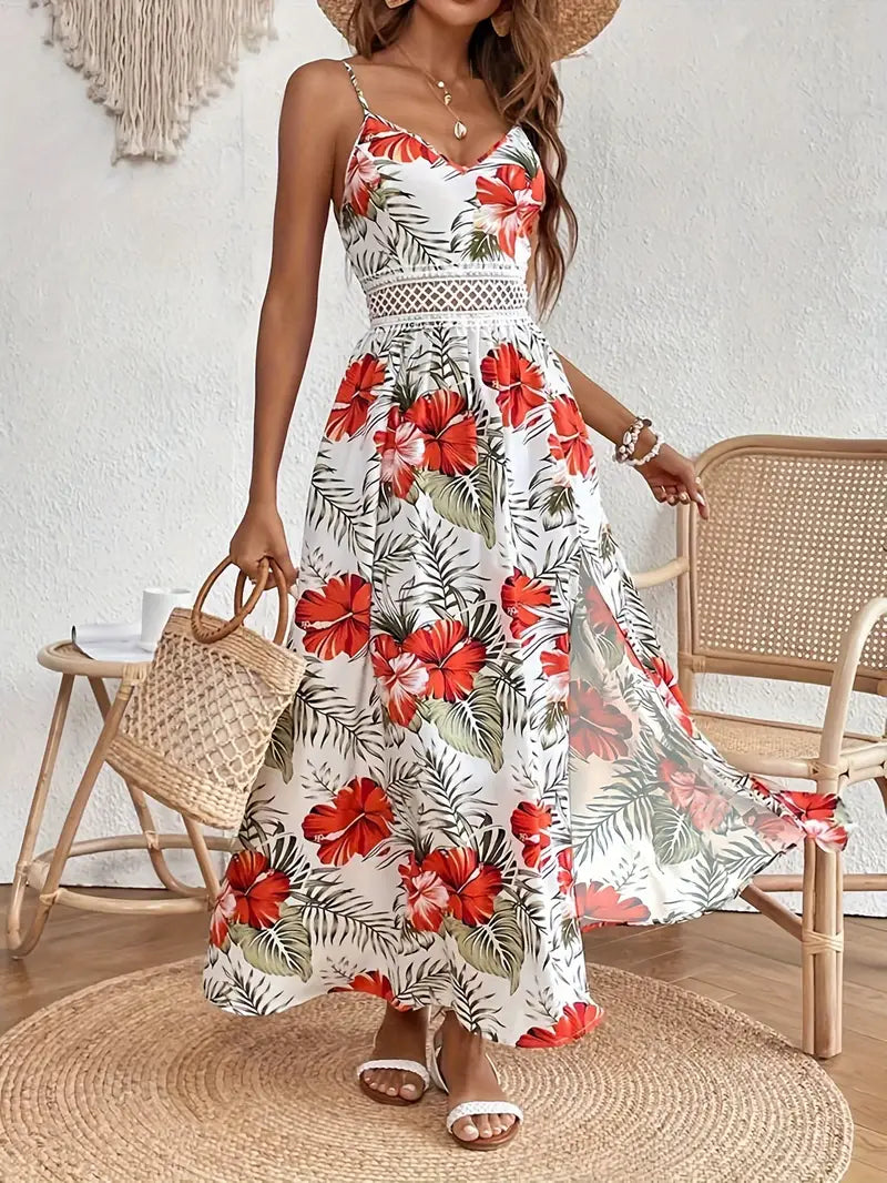 Tilly™ - Robe d’Été à Imprimé Fleuri