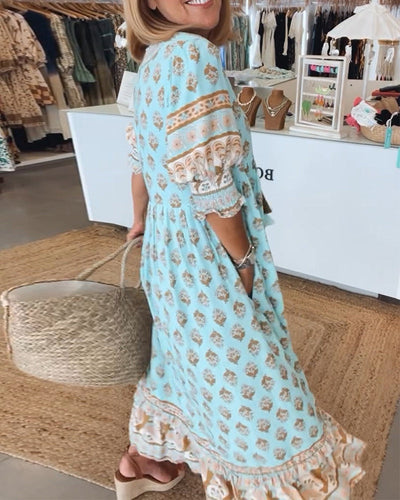 Sarina™ - Robe légère à col en V