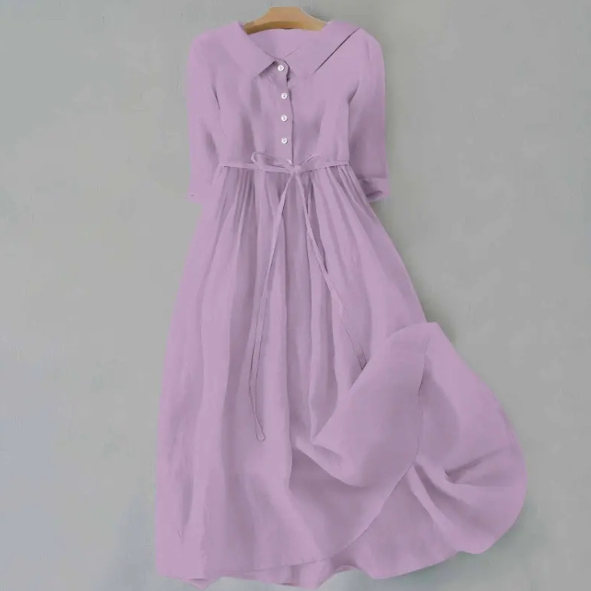 Maryl™ - Robe élégante en lin