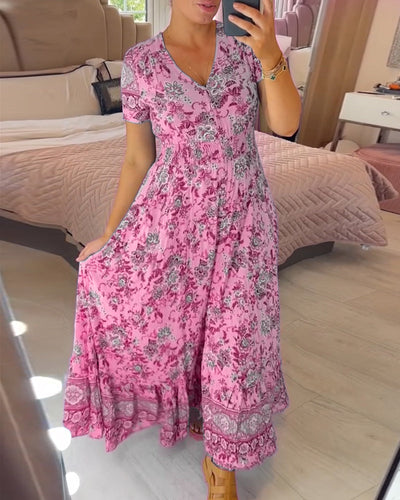 Mabelle™ - Robe fleurie élégante