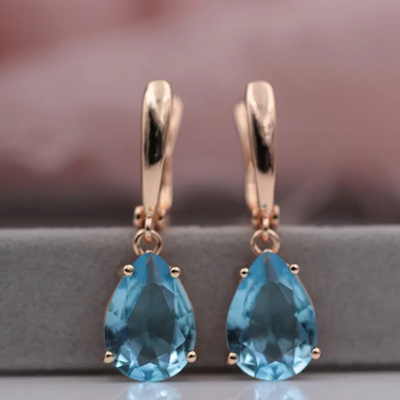 Fria™ - Boucles d’oreilles goutte en zircon