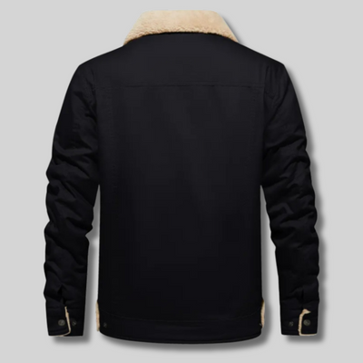 Olaf™ -  Veste homme chaude à col sherpa et doublure épaisse