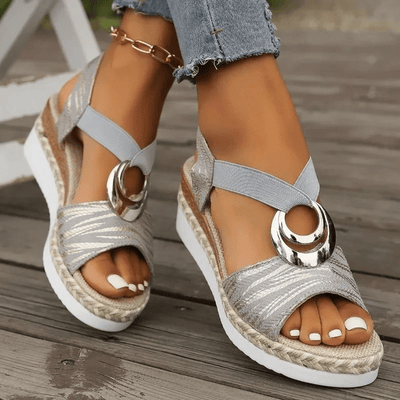 Ivet™ - Sandales compensées femme