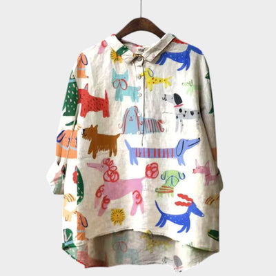 Abella™ - Blouse légère aux couleurs estivales