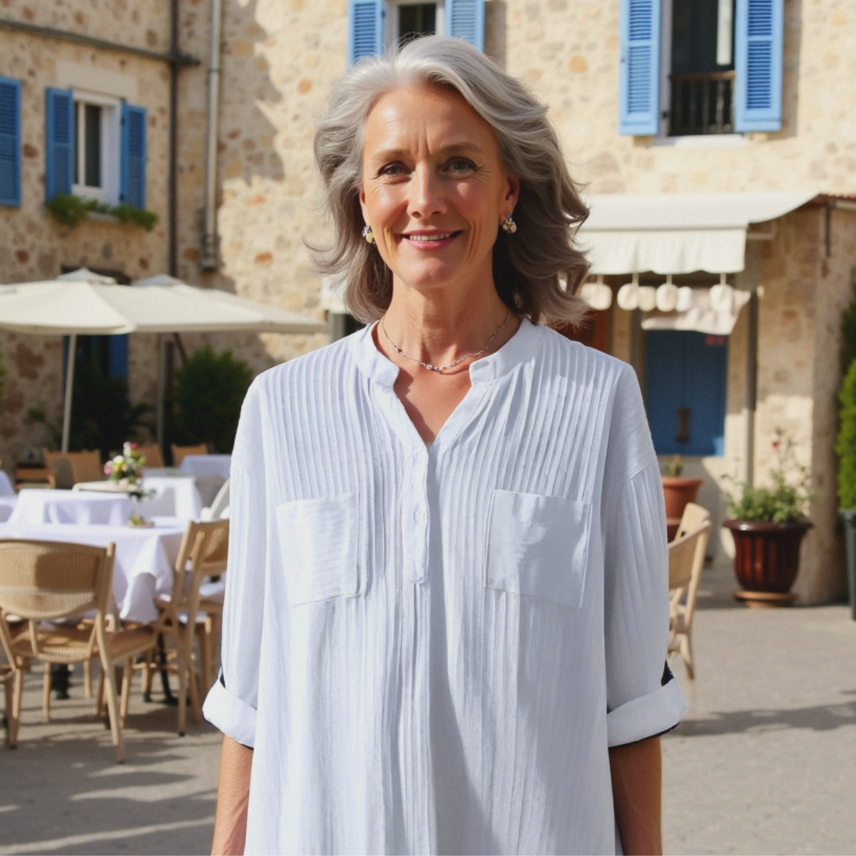Mirabelle™ - Blouse d’été élégante