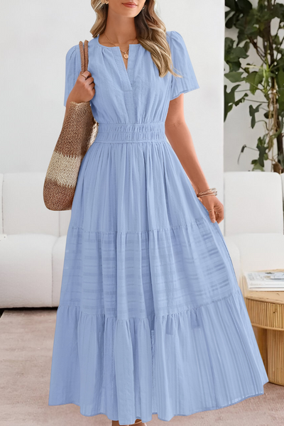 Elaina™ - Robe élégante à col en V