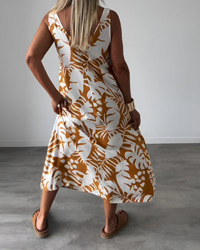 Nadiya™ - Robe Sans Manches Stylée
