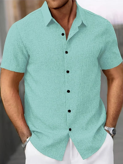 Brice™ - Chemise en lin mélangé, légère et aérienne