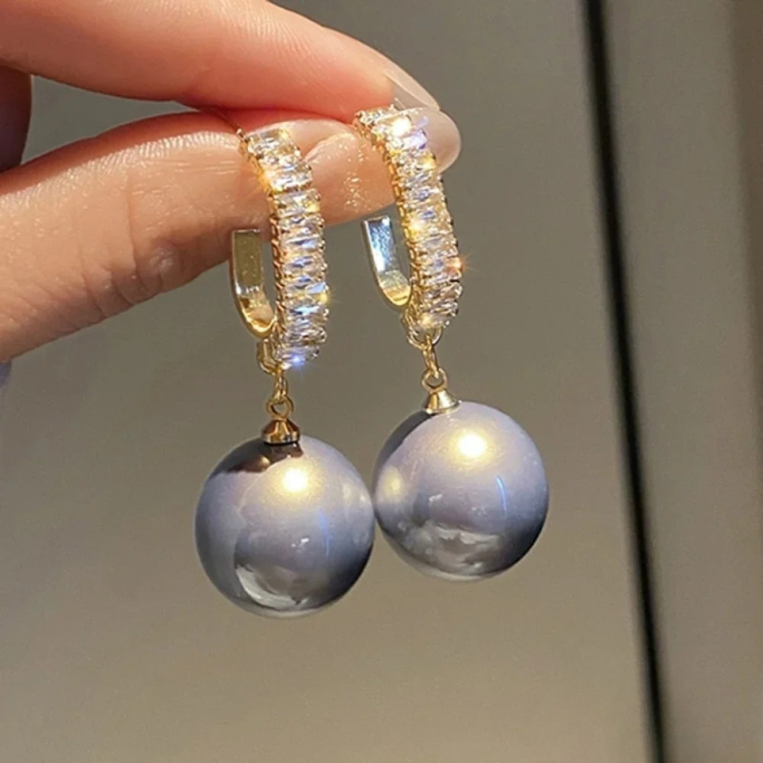 Eveli™ - Boucles d’oreilles de luxe avec perle