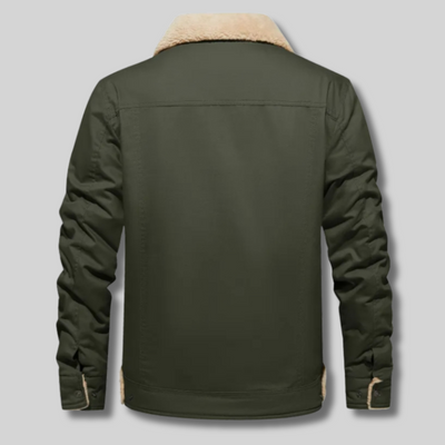 Olaf™ -  Veste homme chaude à col sherpa et doublure épaisse