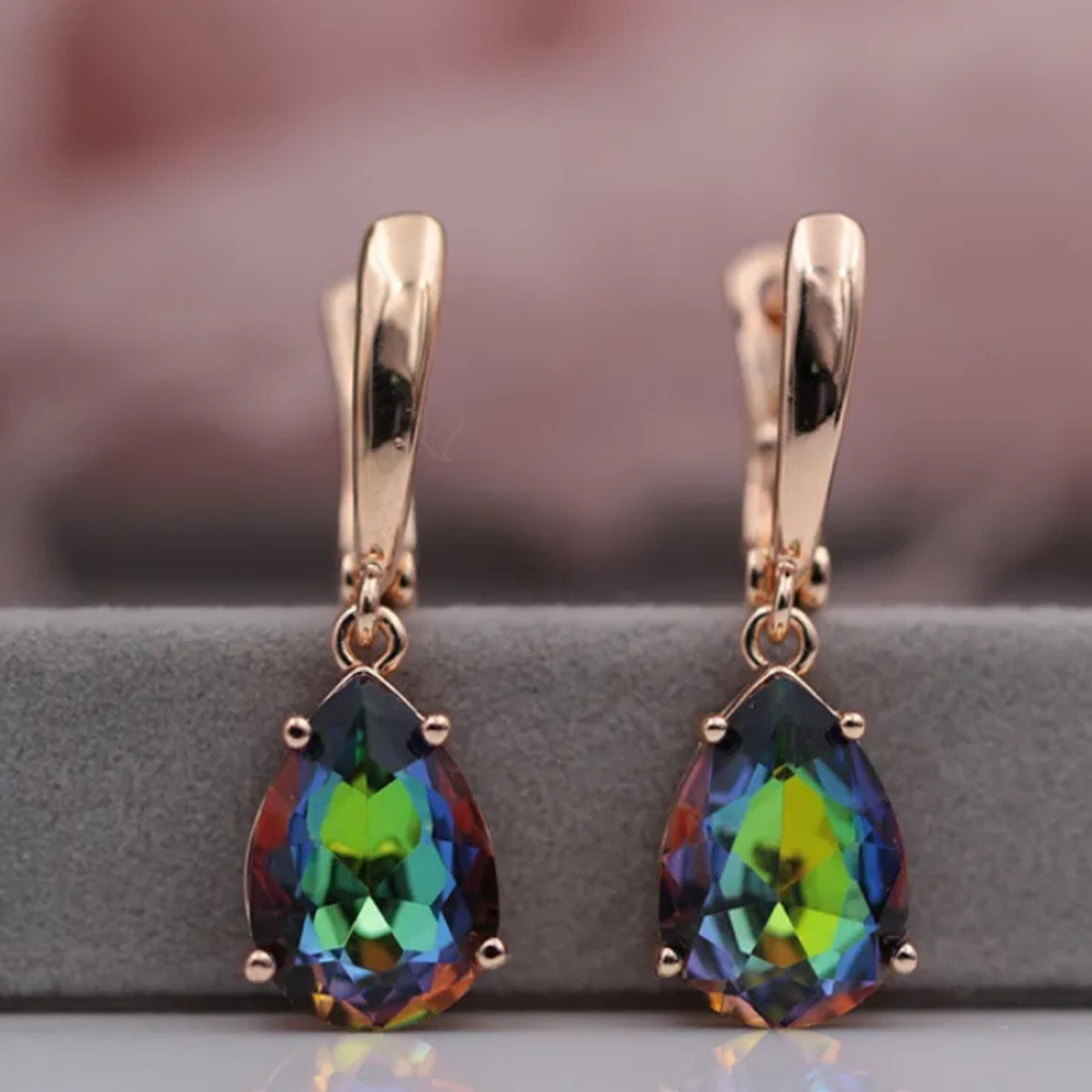 Fria™ - Boucles d’oreilles goutte en zircon