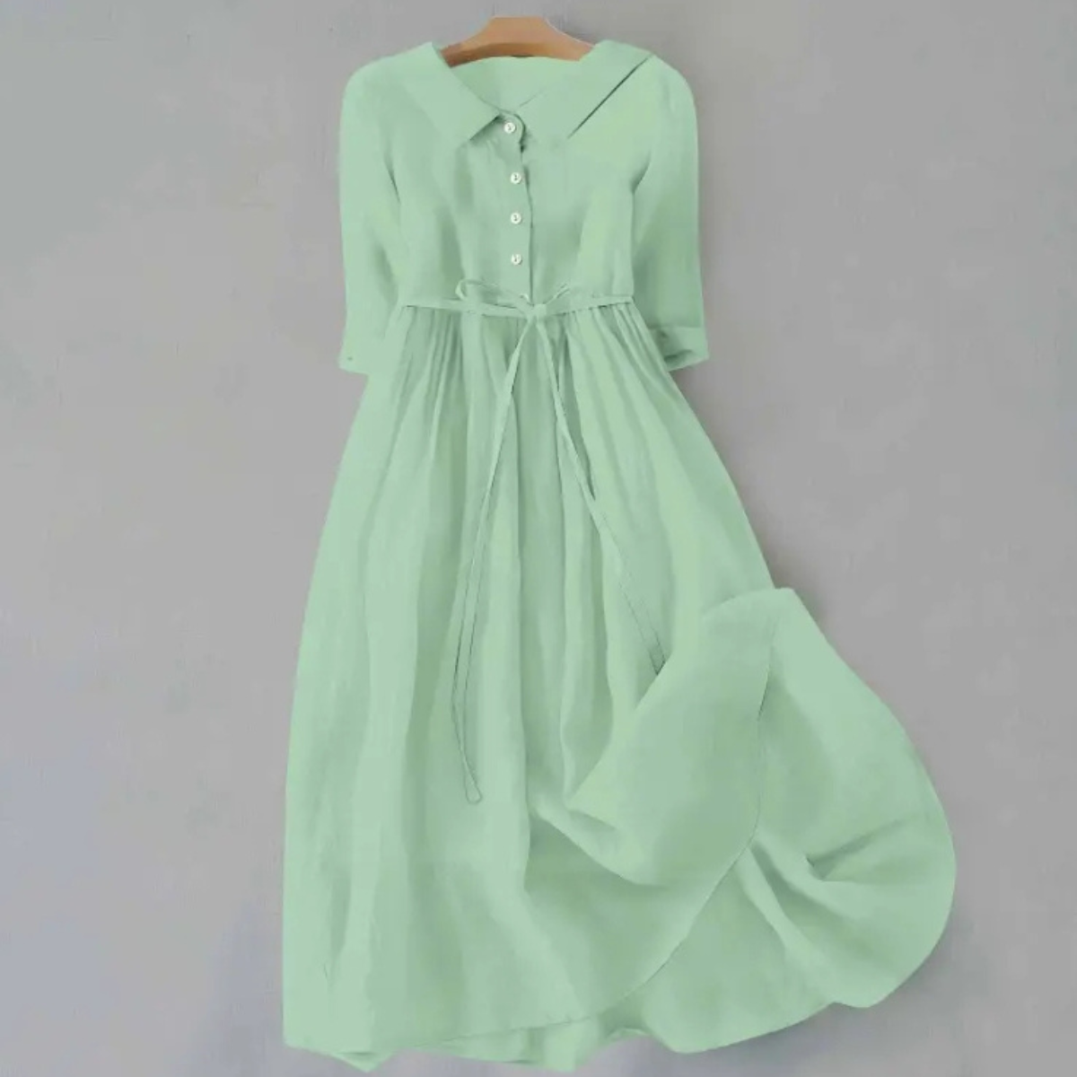 Maryl™ - Robe élégante en lin