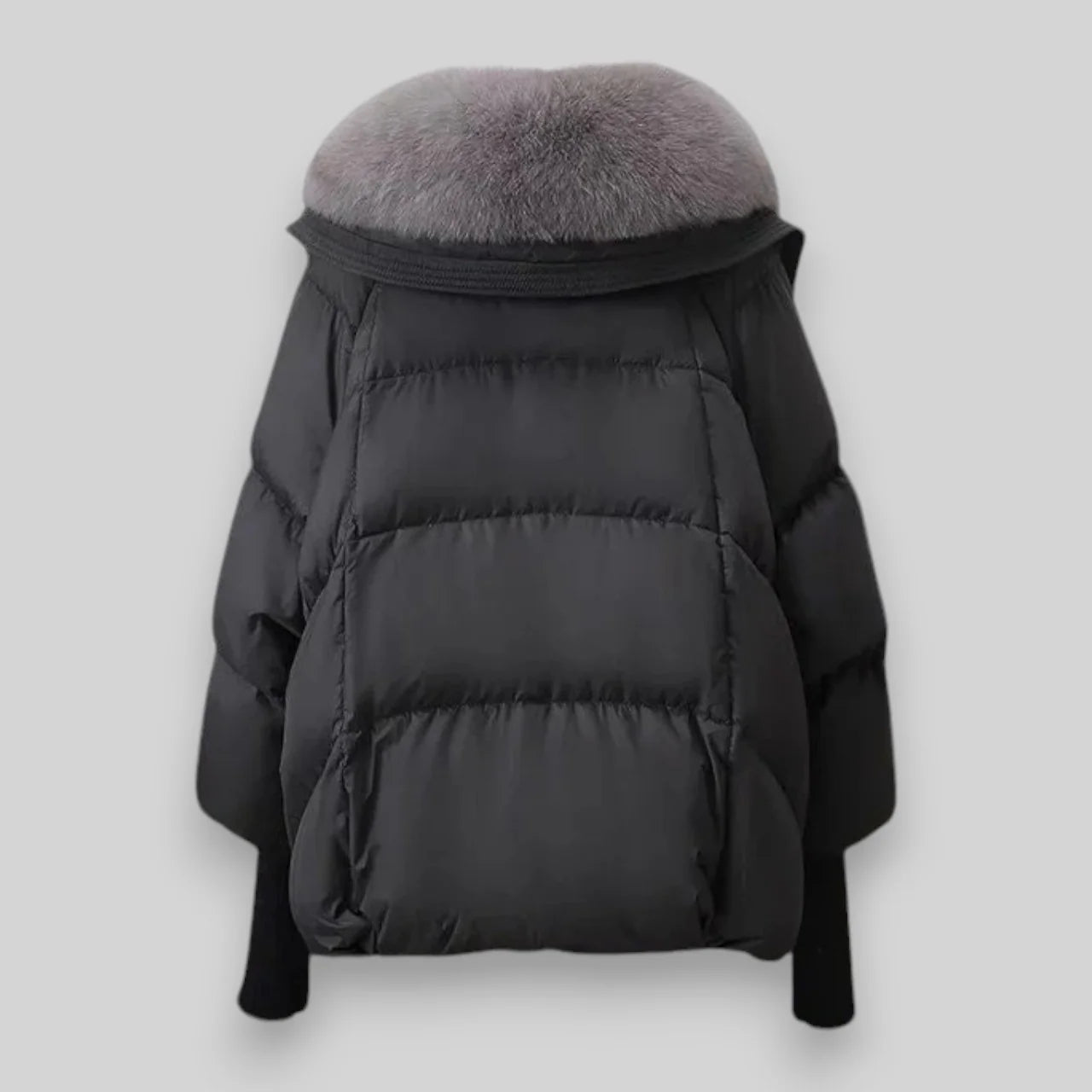 Alma™ - Veste femme élégante à col fourrure