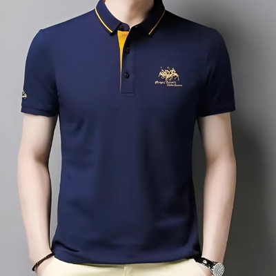 Piere™ - Polo brodé – confort et style assurés