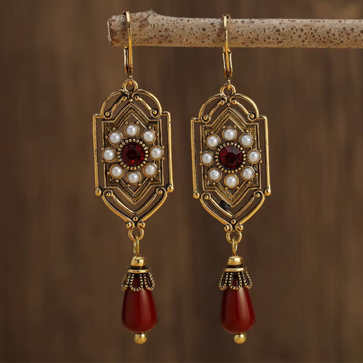 Alvie™ - Boucles d’oreilles en perles élégantes