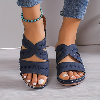 Kristel™ - Sandales brodées