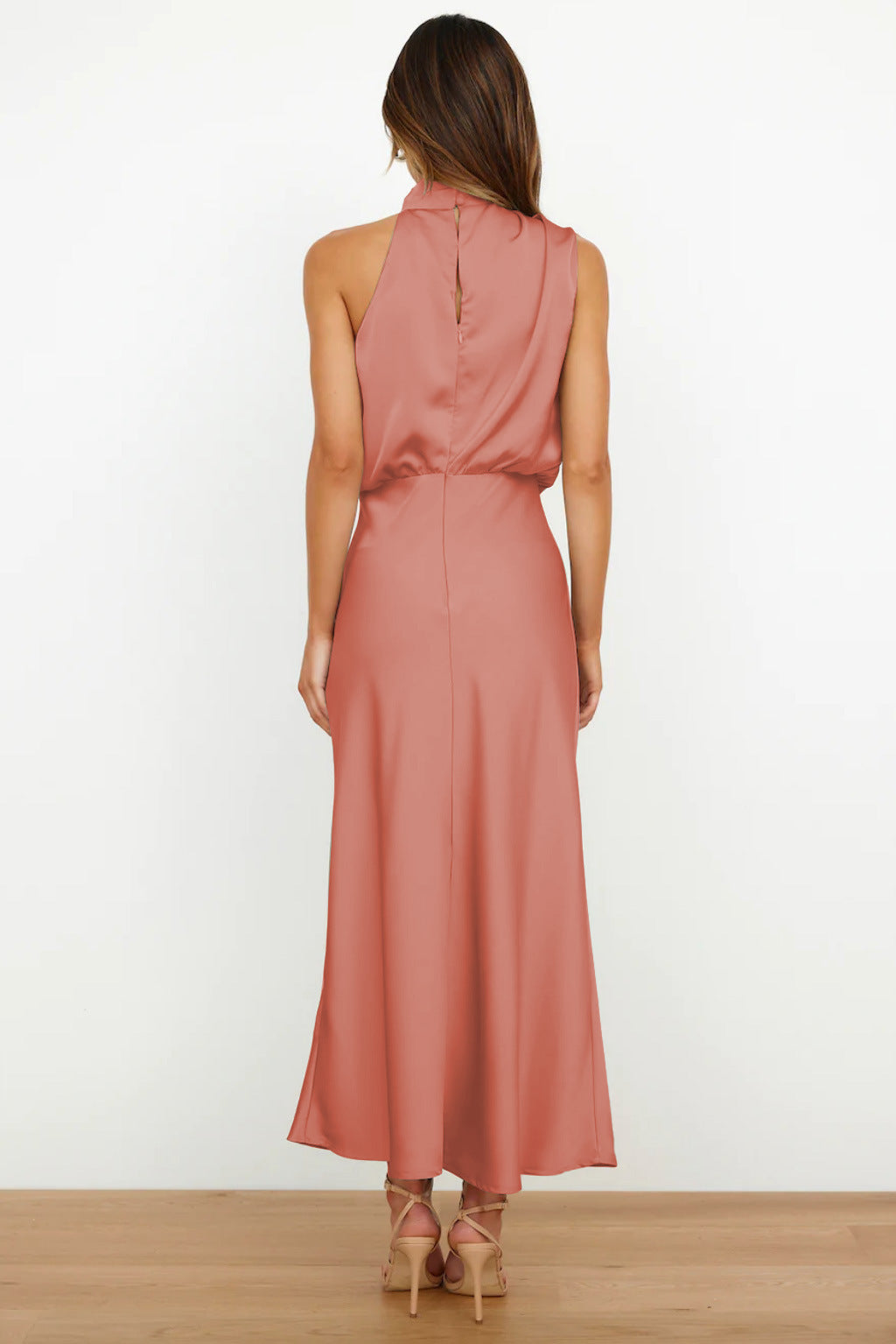Arianne™ - Robe longue à col halter