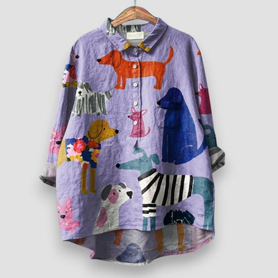 Abella™ - Blouse légère aux couleurs estivales
