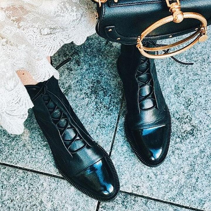 Chanine™ - Bottes orthopédiques en cuir