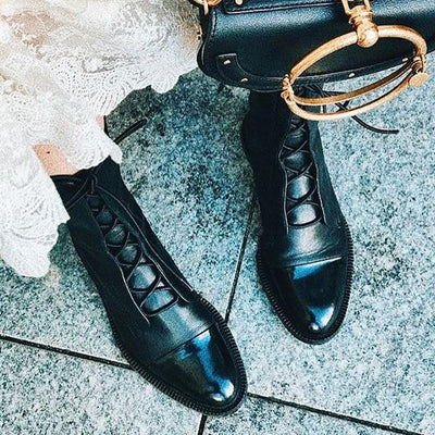 Chanine™ - Bottes orthopédiques en cuir
