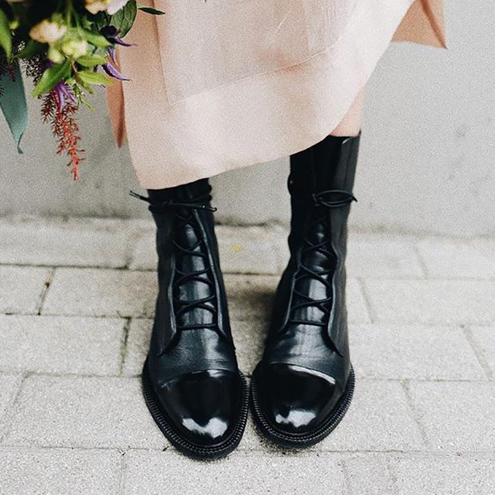 Chanine™ - Bottes orthopédiques en cuir