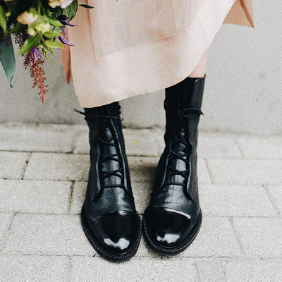Chanine™ - Bottes orthopédiques en cuir