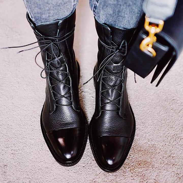 Chanine™ - Bottes orthopédiques en cuir