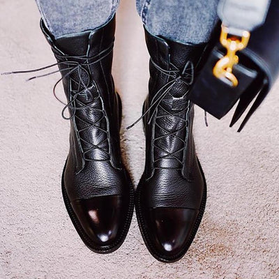 Chanine™ - Bottes orthopédiques en cuir
