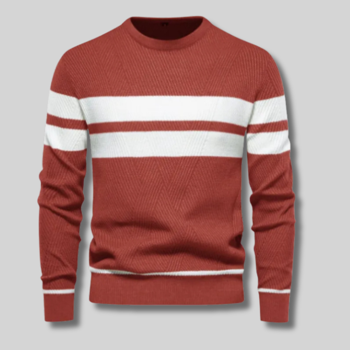Levi™ – Pull homme classique à rayures